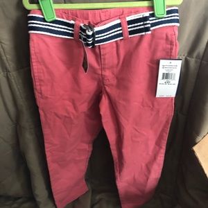 Polo Ralph Lauren Spring Red Cotton Pants.